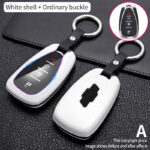 Simple Car Carbon Fiber Key Cover - Image 4