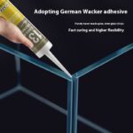 Super White Glass Fish Tank Household Desk - Image 2