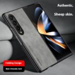 Applicable To Z Flip6 Phone Case Foldable Screen Sheepskin Pattern - Image 3