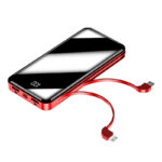 20,000mAh Typec Multi-function Mobile Power Bank With Cable - Image 2
