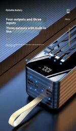 Super Large Capacity With Cable MAh Power Bank Fast Charge Outdoor Dormitory - Image 8