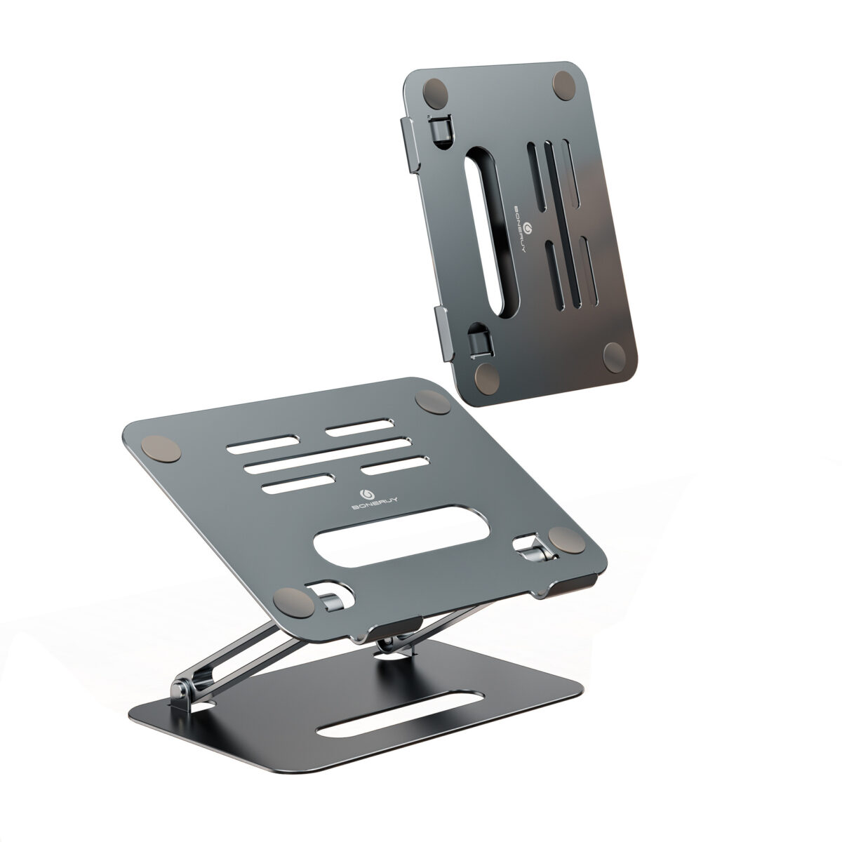 The New Aluminum Alloy Double-layer Computer Stand - Image 1