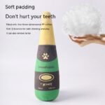 Dog Toy Champagne Bottle Bite-resistant Plush Toy - Image 2