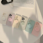 Solid Color Bracket Phone Case Simple - Image 10