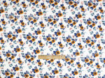 Plant Flowers Small Clear Floral Cotton Fabric - Image 3