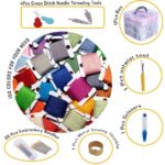 150 Color Thread With Accessories With Winding Plate - Image 3