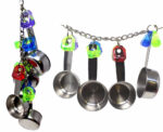Parrot Bite Stainless Steel Four-pot String Toy - Image 6