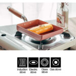 Square Thick Bottom Flat Maifan Stone Non-Stick Pan - Image 3