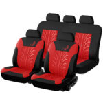 Car Universal Seat Cover 9-piece Gecko Mesh Cloth - Image 3