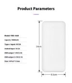 Fashion Ultra-thin Mini Mobile Power Bank - Image 5