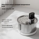 Cat Water Fountain Stainless Steel Constant Temperature Heating Cycle - Image 2