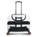 Cat Bag Pet Trolley Bag Outdoor Portable Universal Wheel Breathable Pull Rod Pet Box Large Capacity - Image 5