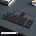 Mobile Phone Tablet Folding Bluetooth Keyboard Portable Mute - Image 7