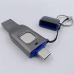 Fingerprint USB Disk Encrypted Data Security Computer Cellphone Dual-use - Image 5
