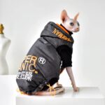 Hairless Cat Clothing With Winter Coat - Image 3