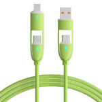 Four-in-one Silicone Fast Charge Data Cable - Image 5