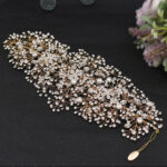 European And American Bridal Headwear With Diamonds - Image 4