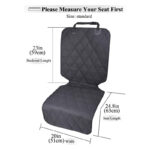 Waterproof Oxford Mat Front Rear Seat Cover Protector Cotton Inside Mat Anti Scratch For Cat Dog Pet Carrier Pet Supplies - Image 2