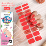 Japanese Style Nail Beauty Gel Stickers Semi-curing French Gel - Image 2
