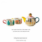 Cup Exotic Coffee Cup Suit Teapot Ceramic - Image 2