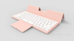 Three-in-one Wireless Bluetooth Touch Pad Wireless Keyboard Leather Sheath Stand Ipad Mobile Phone Universal - Image 7