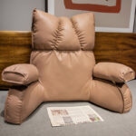 Cat's Paw Cloth Pillow Removable And Washable Waist Support Cushion - Image 9