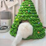 Christmas Tree Cat Nest Handmade Diy Material Package Homemade - Image 5