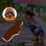 Dog Raincoat Waterproof Soft Breathable Dog Rain Jacket For Small Dog Hooded Dog Rain Coat With Transparent Cap Protect Belly - Image 10
