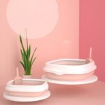 Pet Toilet Cat Litter Box with Scoop High Quality Anti-Splash Dog Plastic Toilet - Image 5