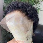 Cut Real Hair Front Lace Wig - Image 2