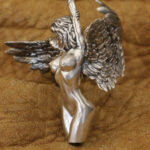 Sterling Silver Belle Angel Pendant Angel Halo - Image 4
