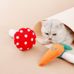 Mushroom Cat Mint Toy Pet Chew - Image 8