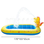 Dinosaur Water Spray Pool For Kids Pet Play Mat Water Play Toy Shark Pool - Image 2