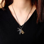 Personality Thai Silver Unisex Bee Pendant