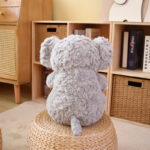 Lazy Series Small Gray Elephant Doll Pig Plush Toy - Image 4