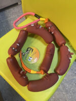 Dog Traction Chain Big Sausages Traction Rope Thick Funny Pet Traction Belt For Small Medium Pet Accessories Dog Leads String - Image 3