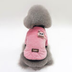 Autumn And Winter Casual Warm Plaid Jacket Small Dog - Image 2