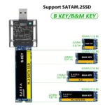 Transparent And Creative Solid State Mobile Hard Disk Box USB Interface - Image 3