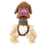 Dog Plush Shell Shape Containing Sound Paper Bb Called Bite-Resistant Molar Pet Toy Interactive Large Dog Puppy Pet Supplies - Image 6