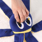 Octopus-shaped Dog Toy Octopus-shaped Paper Food Leak Pet Toy Molar Teeth Sniffing - Image 5