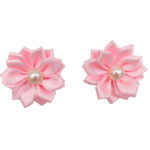 Pet Supplies Head Flower Bow Rubber Band Petal Pearl - Image 4