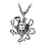 Octopus Skull Necklace Men And Women Pendant - Image 5