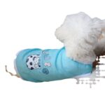 Spring And Summer Grid Pet Cute Cartoon Printed Vest - Image 5