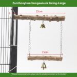 Parrot Solid Wood Stand Rod Swing Grinding Claw Toy - Image 4