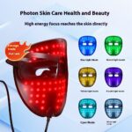 Rechargeable Mask Face LED Color Light Domestic Beauty Apparatus - Image 3