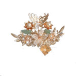 Beaded Chinese Tassel Xiuhe Tiara Set - Image 5