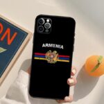 Personalized And Minimalist Armenian Flag Phone Case - Image 2