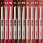 10 Color Long Lasting Color Lipstick Lip Liner Suit - Image 2