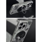 Electroplated Mechanical Silver Phone Case Personalized Magnetic Bracket - Image 9
