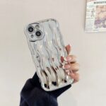 Electroplating Water Ripple Suitable Phone Case Solid Color - Image 6